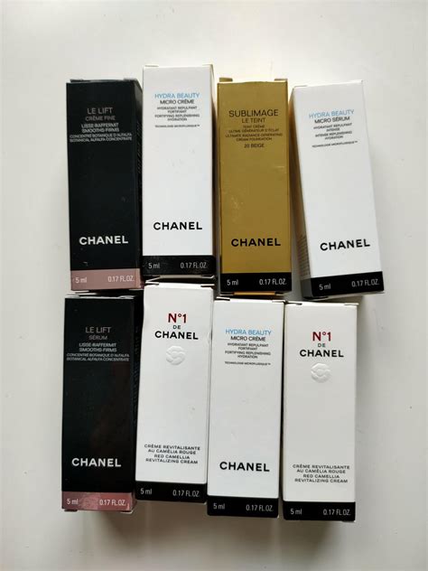 echantillon chanel 2017